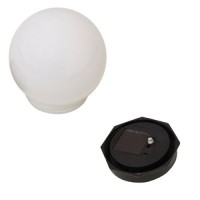 Kingland outdoor solar lamp ball with PS or PMMA cover